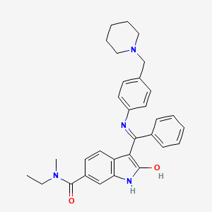 Chemical structure of BIBF0775