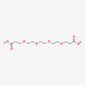 Chemical structure of Bis-PEG4-acid