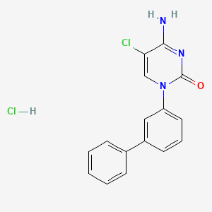 Chemical structure of Bobcat339 hydrochloride