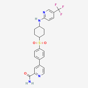 Chemical structure of CCR6 inhibitor 1