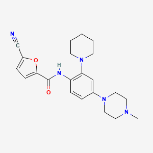 Chemical structure of c-Fms-IN-1