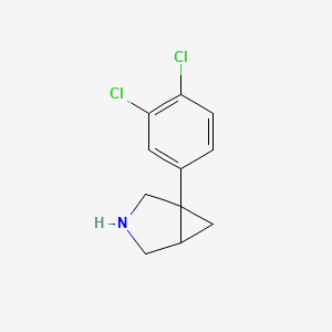 Chemical structure of Amitifadine