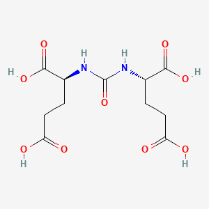Chemical structure of DUPA