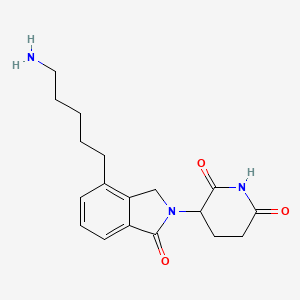 Chemical structure of E3 ligase Ligand 9