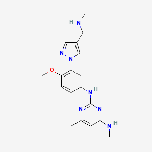 Chemical structure of EHMT2-IN-1