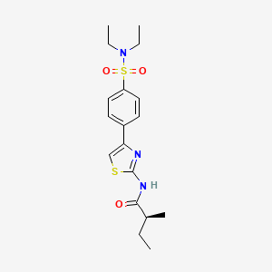 Chemical structure of FASN-IN-1