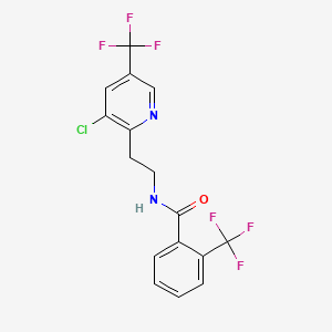 Chemical structure of Fluopyram