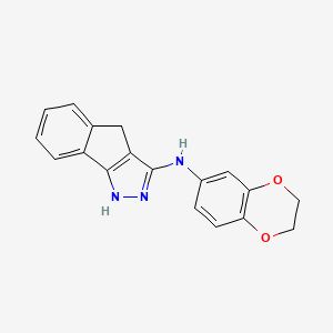 Chemical structure of GN44028