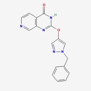 Chemical structure of GSK467