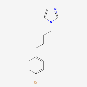 Chemical structure of HO-1-IN-1