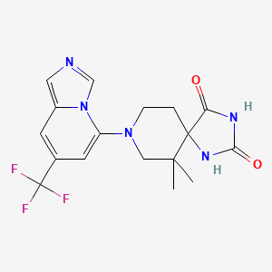Chemical structure of IACS-8968
