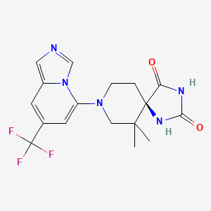 Chemical structure of IACS-8968 R-enantiomer