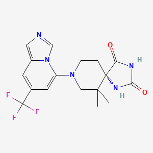 Chemical structure of IACS-8968 S-enantiomer