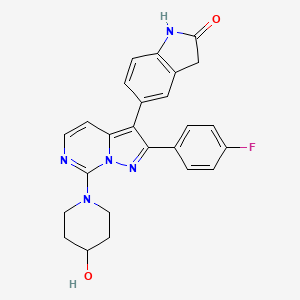 Chemical structure of JNJ-61432059