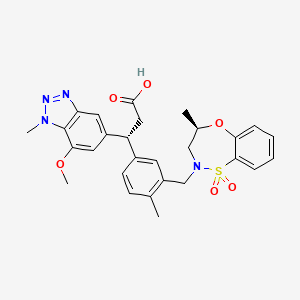 Chemical structure of KI696 isomer