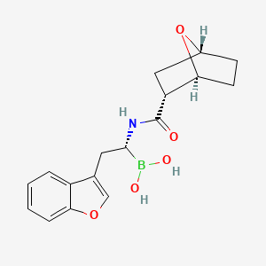 Chemical structure of LMP7-IN-1