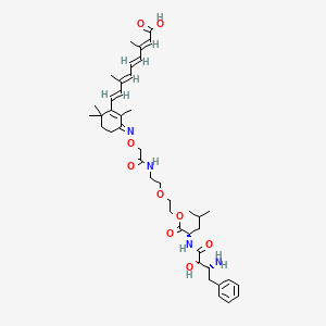 Chemical structure of PROTAC CRABP-II Degrader-1