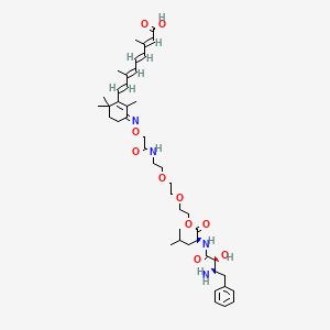 Chemical structure of PROTAC CRABP-II Degrader-2