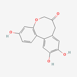 Chemical structure of Protosappanin A