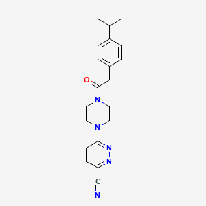 Chemical structure of PZ-2891
