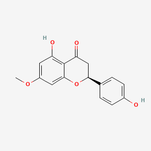 Chemical structure of Sakuranetin