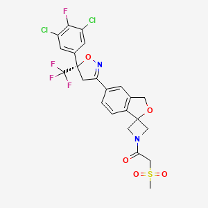 Chemical structure of Sarolaner
