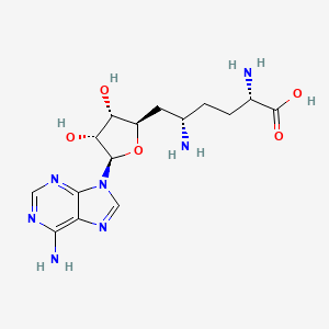 Chemical structure of Sinefungin