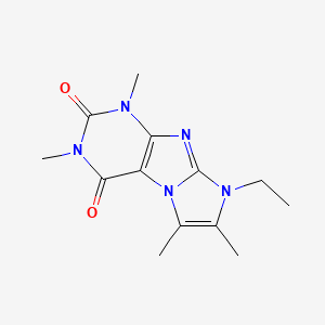 Chemical structure of SJ572403