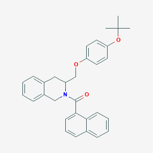 Chemical structure of SR10067