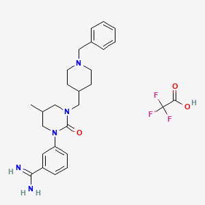 Chemical structure of SRI 31215 TFA