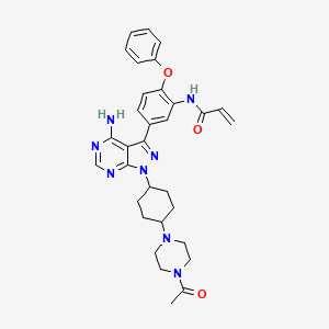 Chemical structure of TX1-85-1