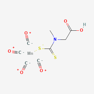 Chemical structure of CORM-401