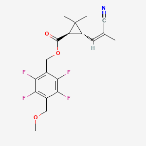 Chemical structure of Epsilon-momfluorothrin