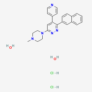 Chemical structure of MW-150 dihydrochloride dihydrate