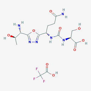 Chemical structure of PD-1-IN-17 TFA