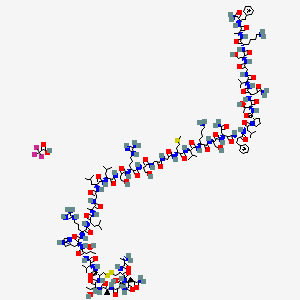 Chemical structure of β-CGRP, human TFA