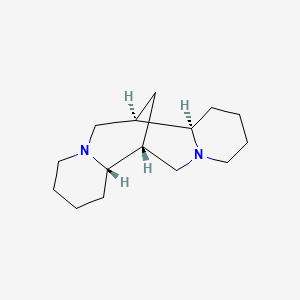Chemical structure of (+)-Sparteine