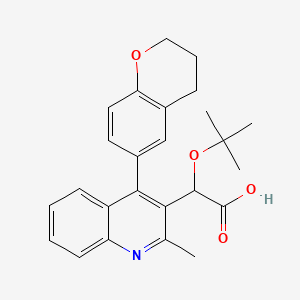 Chemical structure of (±)-BI-D