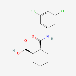 Chemical structure of (1R,2S)-VU0155041