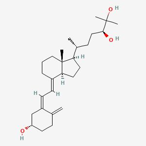Chemical structure of (24S)-24,25-Dihydroxyvitamin D3