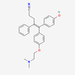 Chemical structure of (E)-LHF-535