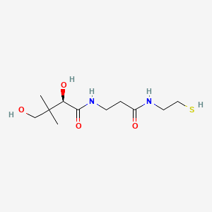 Chemical structure of Pantethein