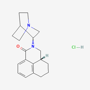 Chemical structure of (R,R)-Palonosetron Hydrochloride