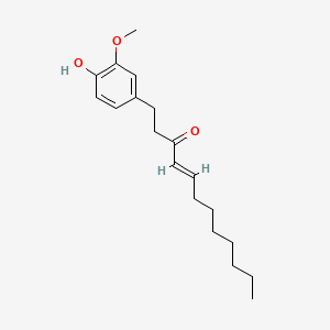 Chemical structure of [8]-Shogaol
