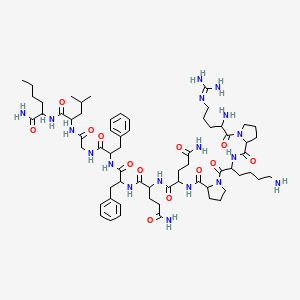 Chemical structure of [Nle11]-Substance P