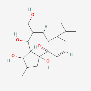 Chemical structure of 17-Hydroxyisolathyrol