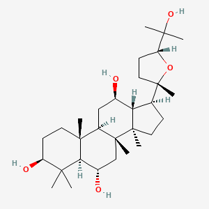 Chemical structure of 20(S),24(R)-Ocotillol