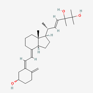 Chemical structure of 24, 25-Dihydroxy VD2