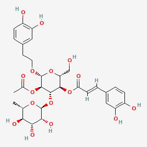 Chemical structure of 2-Acetylacteoside
