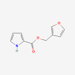 Chemical structure of 3-Furfuryl 2-pyrrolecarboxylate